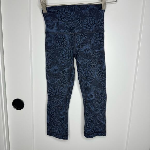 Lululemon Wunder Under Hi-Rise Tight Full-On Luxtreme 17" Nouveau Mach Size 2 - Picture 2 of 6